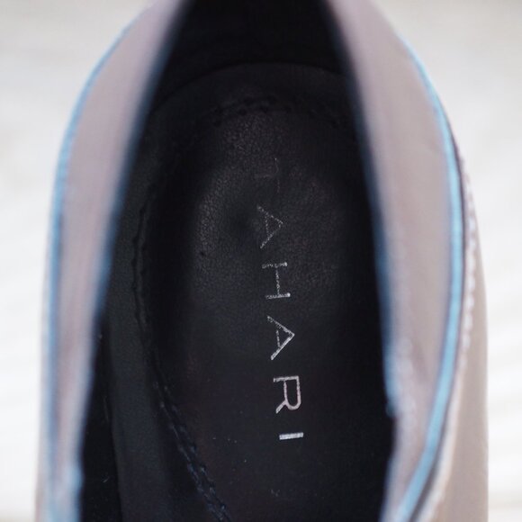 Tahari | Leather Lace-Up Booties - Picture 3 of 7